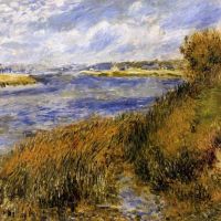 Renoir The Banks Of The Seine At Champrosay