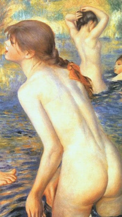 art oil painting reproduction of  Renoir The Bathers museum quality handmade