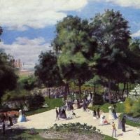 Renoir The Champs Elysees During The Paris Fair Of 1867