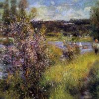 Renoir The Seine At Chatou