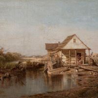 Richard Clague Trapper S Cabin