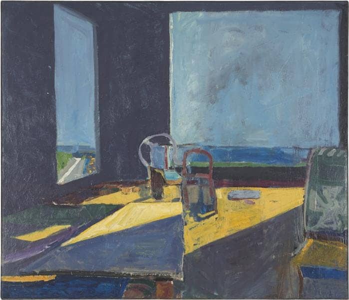 Richard Diebenkorn Interior With View Of The Ocean 1957 museum quality