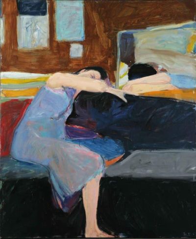 art oil painting reproduction of  Richard Diebenkorn Sleeping Woman 1961 museum quality handmade