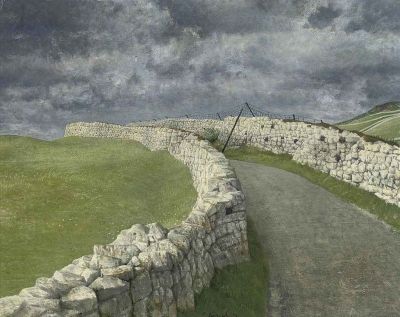 art oil painting reproduction of  Richard Eurich The Road To Grassington museum quality handmade