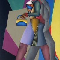 Richard Lindner Moon Over Alabama 1963