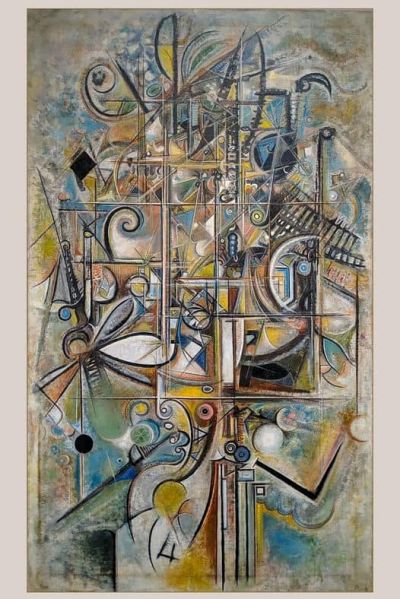 art oil painting reproduction of  Richard Pousette-dart The Edge museum quality handmade