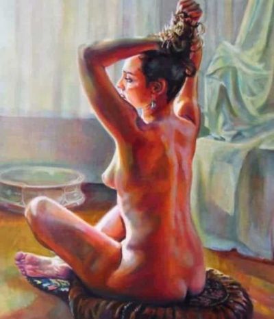 art oil painting reproduction of  Rita Matis Hungarian museum quality handmade