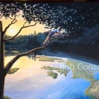 Rob Gonsalves Climbing Trees