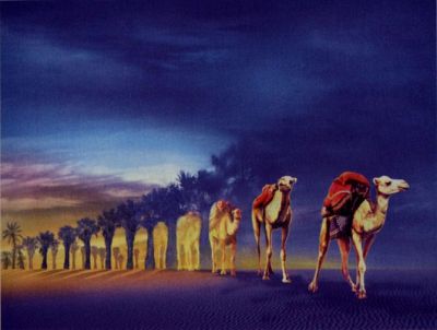 art oil painting reproduction of  Rob Gonsalves Metamorphosis museum quality handmade