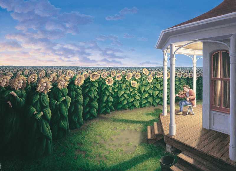 Rob Gonsalves The Listening Fields museum quality