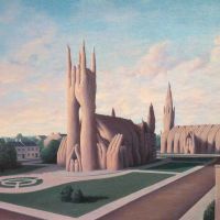 Rob Gonsalves This Is The Church And This Is The Steeple