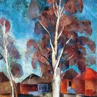 Robert Falk Birch Tree 1918