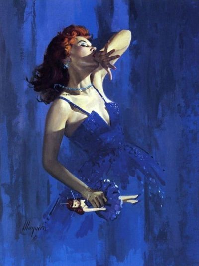 art oil painting reproduction of  Robert Maguire Voo-doo 1961 museum quality handmade