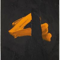 Robert Motherwell Untitled 1964-67 Hand Painted Reproduction