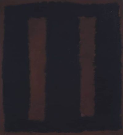 art oil painting reproduction of  Rothko Black On Maroon 1958 museum quality handmade