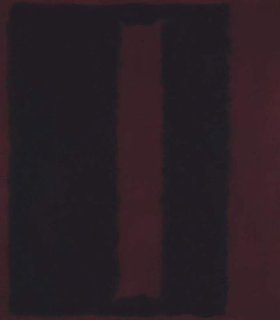 art oil painting reproduction of  Rothko Black On Maroon 1959 museum quality handmade