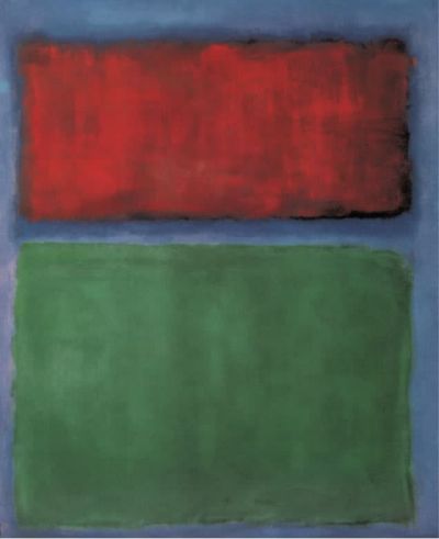 art oil painting reproduction of  Rothko Earth And Green museum quality handmade