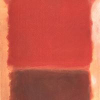 Rothko Four Reds 1957 Cr604 Hand Painted Reproduction