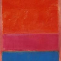 Rothko No 1- Royal Red And Blue - 288 9 171 5 Cm