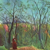 Rousseau At The Edge Of The Forest Hand Painted Reproduction