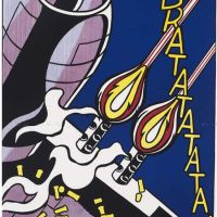 Roy Lichtenstein Triptych As I Opened Fire - Part 2