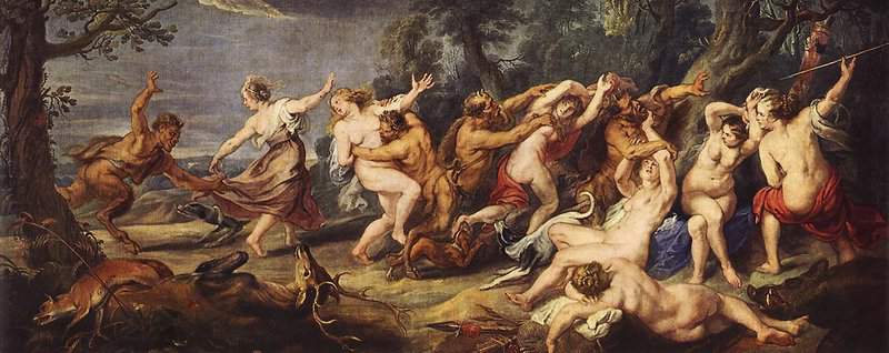 Rubens Diana And Her Nymphs Surprised By The Fauns museum quality