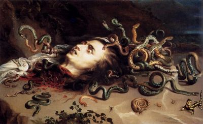 art oil painting reproduction of  Rubens Head Of Medusa museum quality handmade