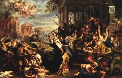 art oil painting reproduction of  Rubens Massacre Of The Innocents museum quality handmade