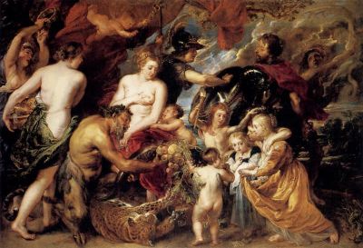 art oil painting reproduction of  Rubens Peace And War museum quality handmade
