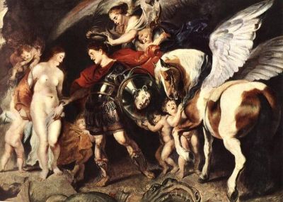 art oil painting reproduction of  Rubens Perseus And Andromeda museum quality handmade