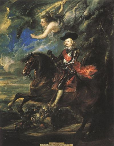 art oil painting reproduction of  Rubens The Cardinal Infante museum quality handmade