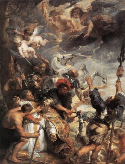 art oil painting reproduction of  Rubens The Martyrdom Of St Livinus museum quality handmade