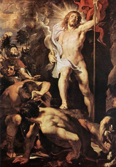 art oil painting reproduction of  Rubens The Resurrection Of Christ museum quality handmade