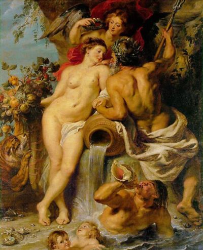 art oil painting reproduction of  Rubens The Union Of Earth And Water museum quality handmade