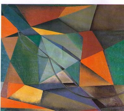 art oil painting reproduction of  Rudolf Jahns Br Ckenbild 1923 museum quality handmade