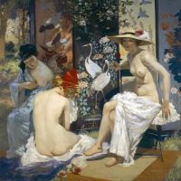 Rupert Bunny The Sun Bath - 1913