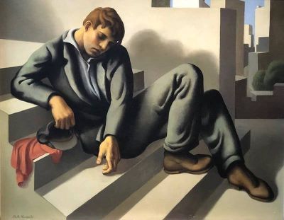 art oil painting reproduction of  Ruth Miller Kempster Working Stiff Ca. 1934 museum quality handmade