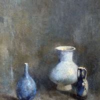 S Ren Emil Carlsen Blue Vases C.1919