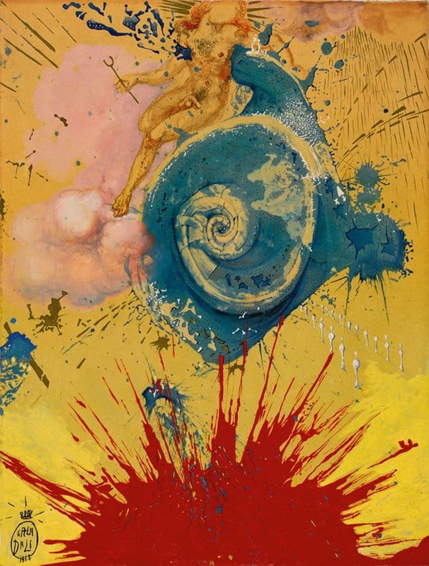 Salvador Dal The Aura Of Cervantes Or L Aurore 1957 museum quality