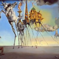 Salvador Dali - La Tentation De Saint-antoine