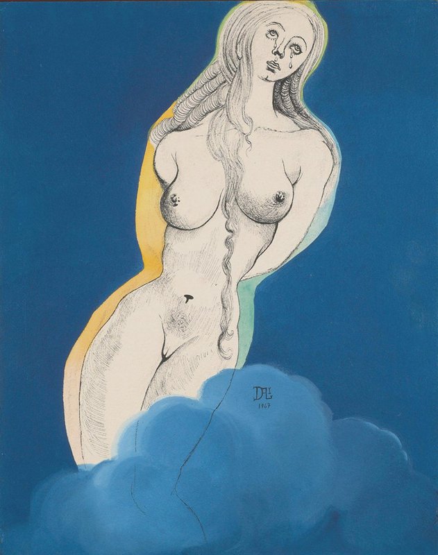 Salvador Dali Alle Gorie- Brave Ce Cile 1967 museum quality