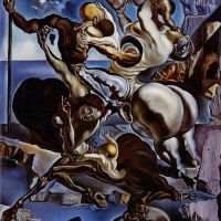 Salvador Dali Family Of Marsupial Centaurs