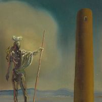 Salvador Dali Le Cavalier La Tour 1932
