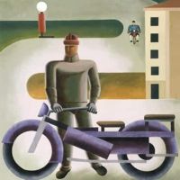 Sandor Bortnyik Motorrider 1928