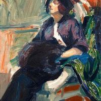 Santeri Salokivi Lady In A Rocking Chair