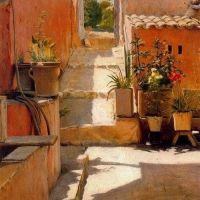 Santiago Rusinol Patio 1892