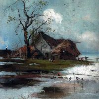 Savrasov Alexey Kondratievich Spring 1880-1890