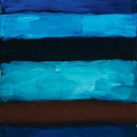 Sean Scully Landline Brown Blue Bars - 2015