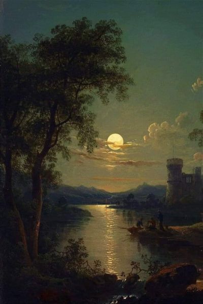 art oil painting reproduction of  Sebastian Pether River Scene museum quality handmade