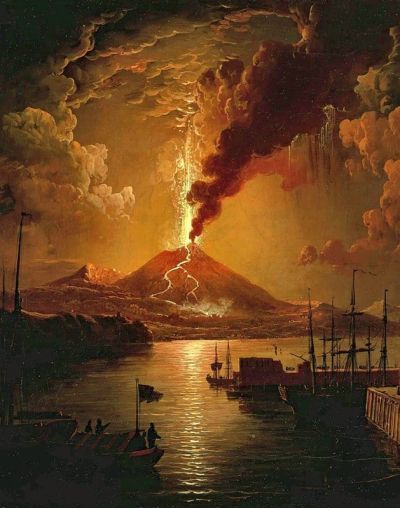 art oil painting reproduction of  Sebastian Pether The Bay Of Naples museum quality handmade